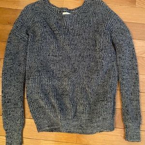 Abercrombie grey/blue sweater